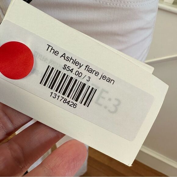 NWT Special A white flare jeans - Picture 12 of 16